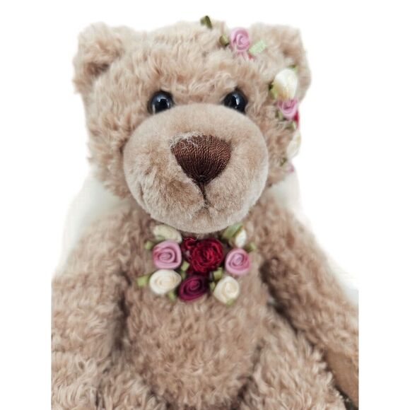 Stuffed Animal Bear Plush with Wings - Picture 2 of 11